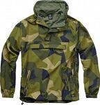 Brandit Summer Windbreaker, Textiljacke - Swedisch Camo - L