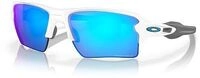 Oakley Flak&reg; 2.0 XL Sapphire, Sonnenbrille - Wei&szlig;/Grau Blau/Violett-Verspiegelt