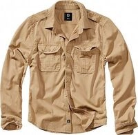 Brandit Vintage, Hemd - Camel - XL