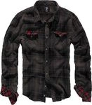 Brandit Duncan, Hemd - Braun/Schwarz - XXL