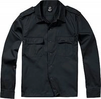 Brandit US, Hemd - Schwarz - 5XL
