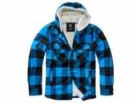 Brandit Lumberjack Winter, Kapuzenjacke - Schwarz/Blau - XL