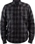 John Doe Motoshirt, Hemd/Textiljacke - Grau/Schwarz - XS