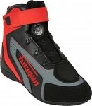Furygan V4 Easy D3O, Schuhe wasserdicht - Schwarz/Grau/Rot - 39 EU