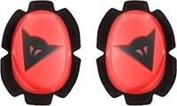 Dainese Pista, Knieschleifer - Neon-Rot/Schwarz