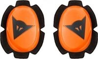 Dainese Pista, Knieschleifer - Neon-Orange/Schwarz