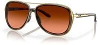 Oakley Split Time Brown Gradient, Sonnenbrille - Gold/Braun Braun-Get&ouml;nt