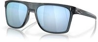 Oakley Leffingwell Deep Water Polarized, Sonnenbrille - Grau Blau-Get&ouml;nt