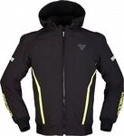 Modeka Clarke Sport, Textiljacke - Schwarz/Neon-Gelb - M