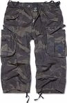 Brandit Industry Vintage 3/4, Cargoshorts - Darkcamo - S