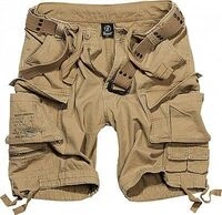 Brandit Savage Vintage, Cargoshorts - Beige - 7XL