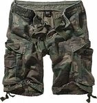 Brandit Vintage, Cargoshorts - Woodland - L