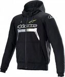 Alpinestars Chrome Ignition, Textiljacke - Schwarz/Neon-Gelb/Grau - XXL