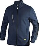 Diadora Utility Litework, Workwear Sweatjacke - Dunkelblau/Schwarz - XXL