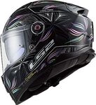 LS2 FF811 Vector II Tropical, Integralhelm - Schwarz/Wei&szlig;/Blau/Pink/Orange/Gr&uuml;n -