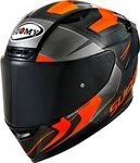 Suomy TX-Pro Advance Carbon, Integralhelm - Schwarz/Neon-Orange - XL