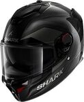 Shark Spartan GT Pro Carbon Ritmo, Integralhelm - Schwarz/Dunkelgrau - XS