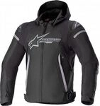 Alpinestars Zaca, Textiljacke wasserdicht - Schwarz/Dunkelgrau - XL