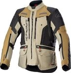 Alpinestars Bogot&aacute; Pro, Textiljacke Drystar - Schwarz/Beige/Hellbraun - 4XL