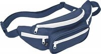 Brandit 8028, H&uuml;fttasche - Blau/Wei&szlig;
