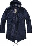 Brandit M51 US Parka, Textiljacke - Dunkelblau - L