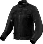 Revit Eclipse 2, Textiljacke Damen - Schwarz - 36