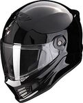 Scorpion Covert FX Solid, Integralhelm - Schwarz - XS