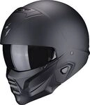 Scorpion EXO-Combat II Solid, Modularhelm - Matt-Schwarz - XL