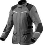 Revit Voltiac 3 H2O, Textiljacke wasserdicht Damen - Grau/Schwarz - 38