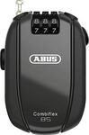 Abus Combiflex StopOver/Break/Rest/Trip, Kabelschloss - Schwarz - 85 cm