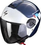 Scorpion 183-422-314-03, Scorpion EXO-City II Mall, Jethelm - Blau/Wei&szlig;/Rot - S