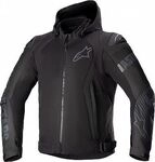 Alpinestars Zaca Air, Textiljacke wasserdicht - Schwarz/Schwarz - 4XL