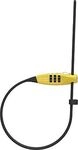 Abus Combiflex TravelGuard, Kabelschloss - Neon-Gelb/Schwarz