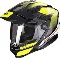 Scorpion ADF-9000 Air Trail, Endurohelm - Schwarz/Neon-Gelb - S