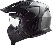 LS2 OF606 Drifter Jeans, Modularhelm - Silber/Schwarz - S