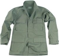 Mil-Tec US BDU, Textiljacke - Oliv - M