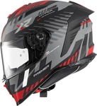 Premier APINTHYPFIBH9200XL, Premier Hyper HP, Integralhelm - Matt Grau/Schwarz/Rot -