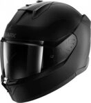 Shark D-Skwal 3 Blank, Integralhelm - Matt-Schwarz - XXL