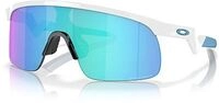 Oakley Resistor Sapphire, Sonnenbrille Kinder - Wei&szlig;/Blau Blau/Violett-Verspiegelt