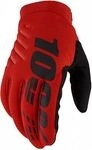 100 Percent Brisker, Handschuhe - Rot/Schwarz - M