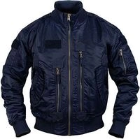 Mil-Tec US Tactical Flieger, Textiljacke - Dunkelblau - 3XL