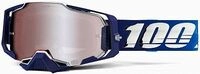 100 Percent Armega HiPer Novel, Crossbrille verspiegelt - Blau/Wei&szlig;