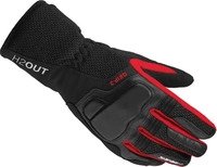 Spidi C112-014-M, Spidi Grip 3, Handschuhe H2Out Damen - Schwarz/Rot - M