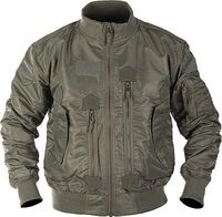 Mil-Tec US Tactical Flieger, Textiljacke - Oliv - S