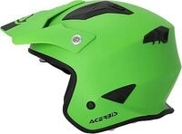 Acerbis Aria Solid, Jethelm - Matt Neon-Gr&uuml;n/Schwarz - XS
