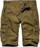 Vintage Industries Gandor, Cargo-Shorts - Oliv - XS