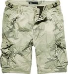 Vintage Industries Terrance Camo, Cargo-Shorts - Oliv/Beige/Hell Oliv - XS