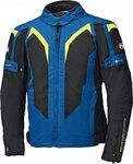 Held Zelda, Textiljacke - Blau/Schwarz/Neon-Gelb - XXL