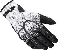 Spidi B118-026-XL, Spidi Cross Knit, Handschuhe - Schwarz/Wei&szlig; - XL