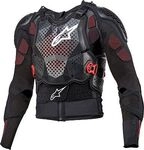 Alpinestars Bionic Tech V3, Protektorenjacke - Schwarz/Rot - L